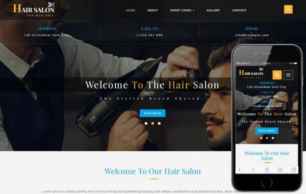 Hair Salon a Beauty and spa Flat Bootstrap Responsive Web Template