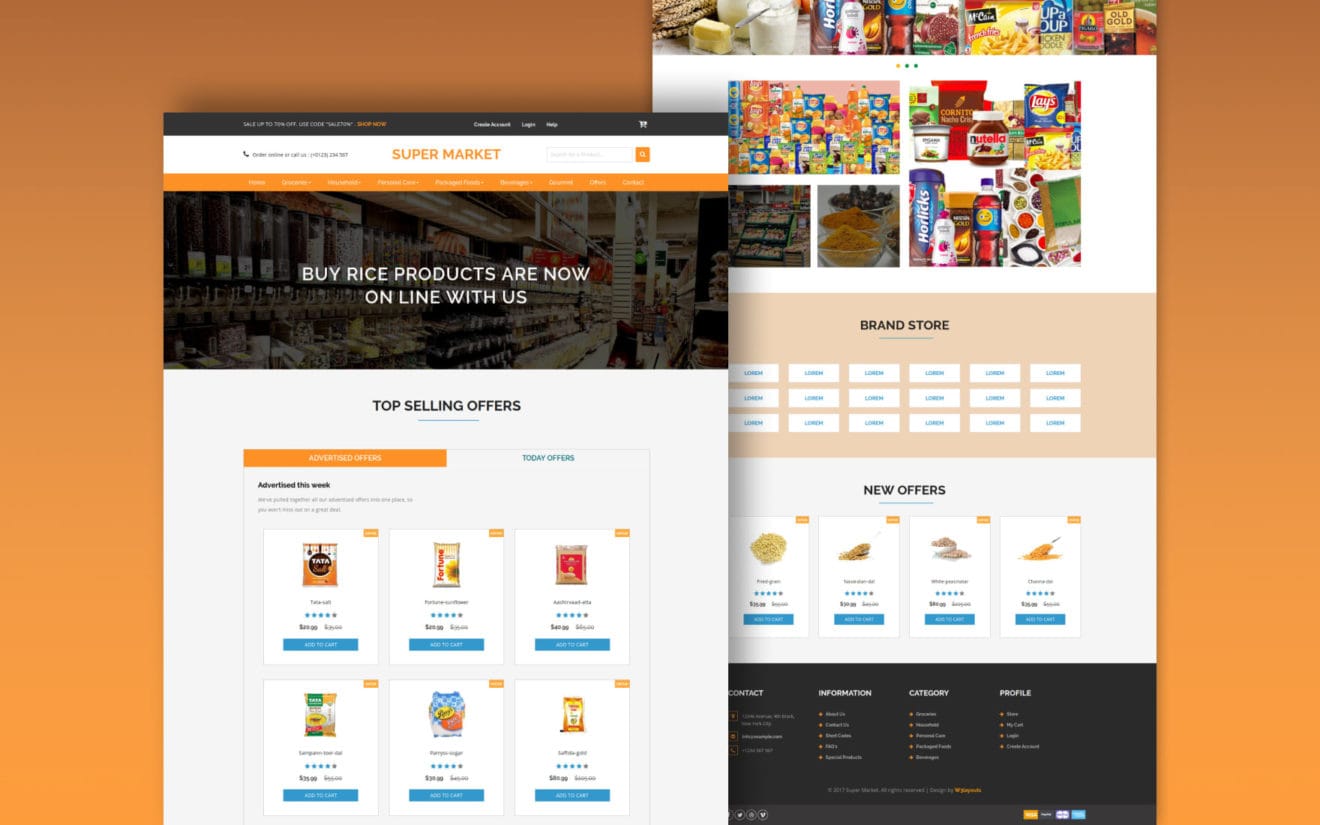 Super Market an E-commerce Online Shopping  Flat Bootstrap Responsive Web Template