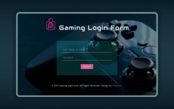 gaming-website-templates