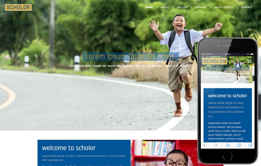 Scholar an Education Category Flat Bootstrap Responsive Web Template