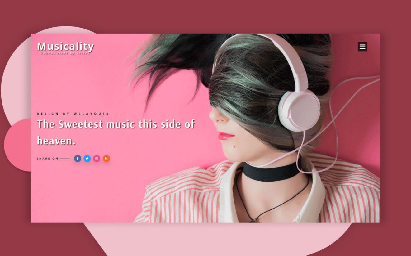 Musicality an Entertainment Category Bootstrap Responsive Web Template