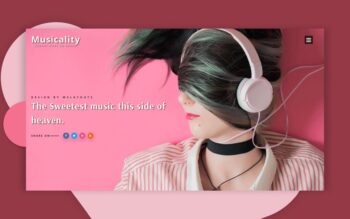 music-website-templates