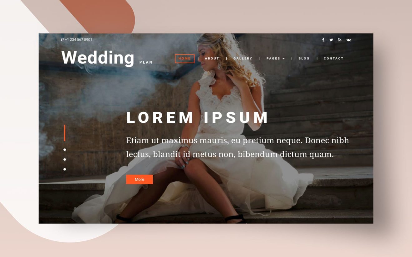 Wedding Plan a Wedding Category Bootstrap Responsive Web Template