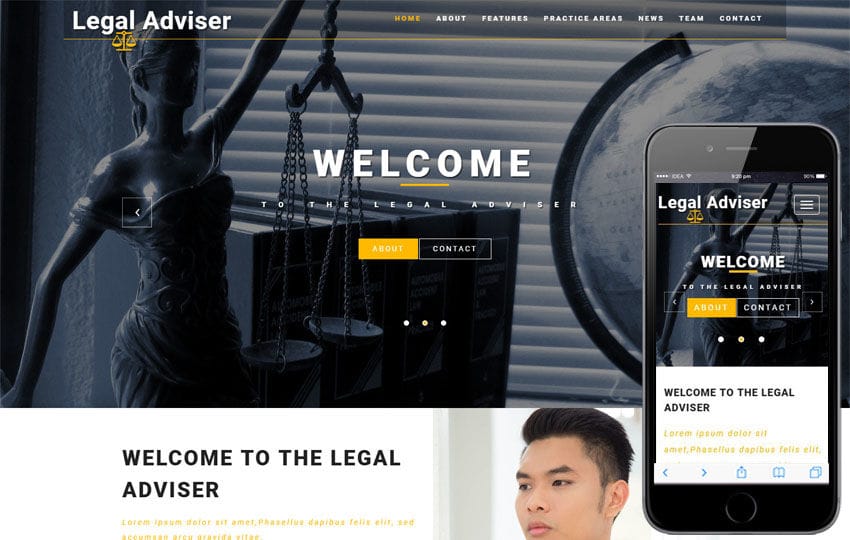 Legal Adviser A Society People Flat Bootstrap Responsive Web Template