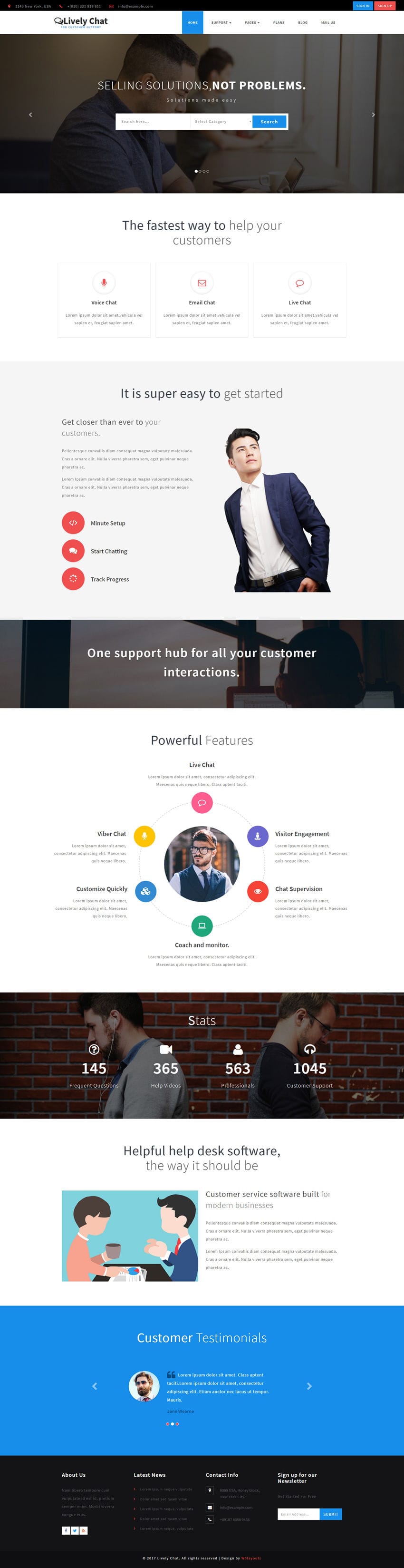 lively-chat-a-corporate-category-bootstrap-responsive-website-template