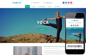 Assorted Multipurpose Bootstrap Responsive Web Template