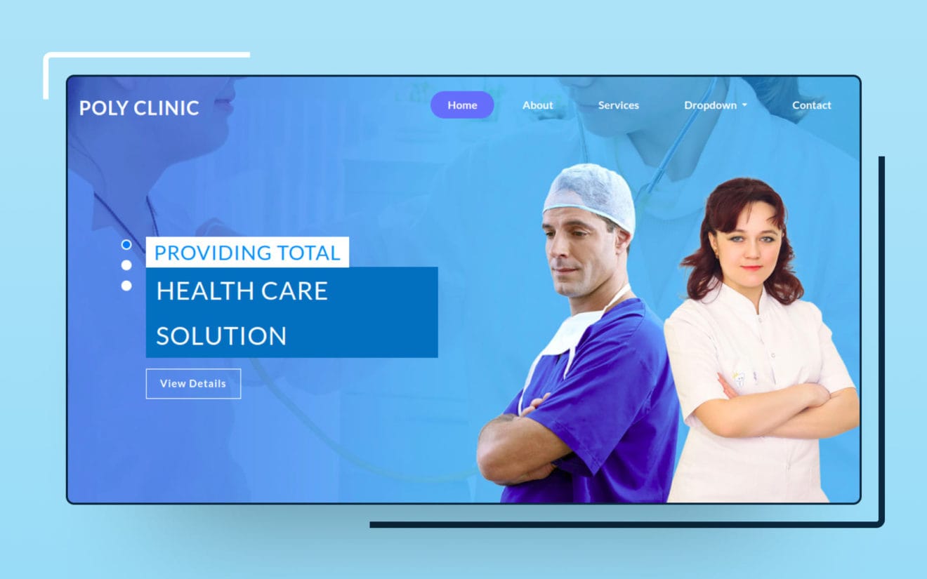 Poly Clinic – Medical Category Bootstrap Responsive Web Template