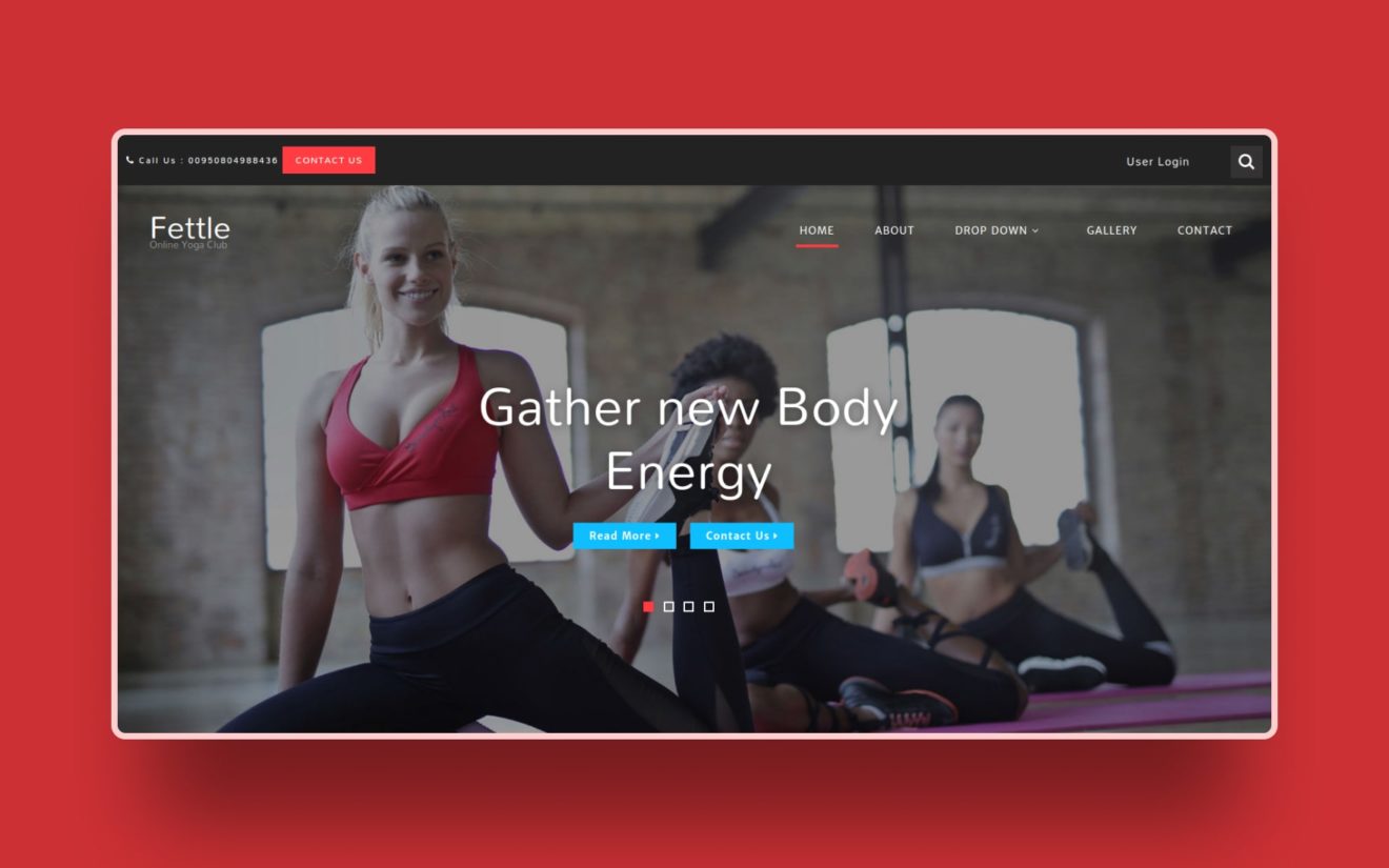 Fettle Sports Category Bootstrap Responsive Web Template