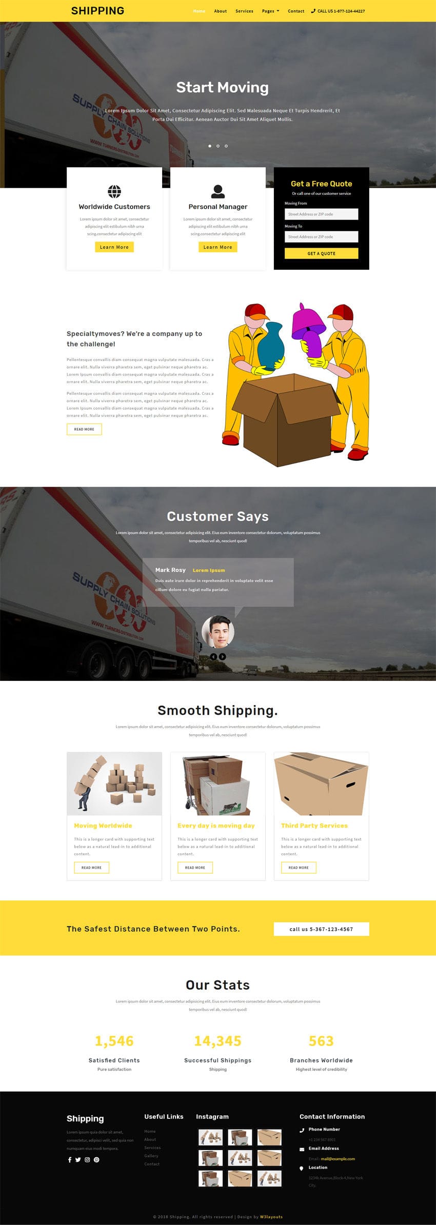 Shipping Transportation Category Bootstrap Responsive Web Template.It is entirely built in Bootstrap framework, HTML5, CSS3 and Jquery.