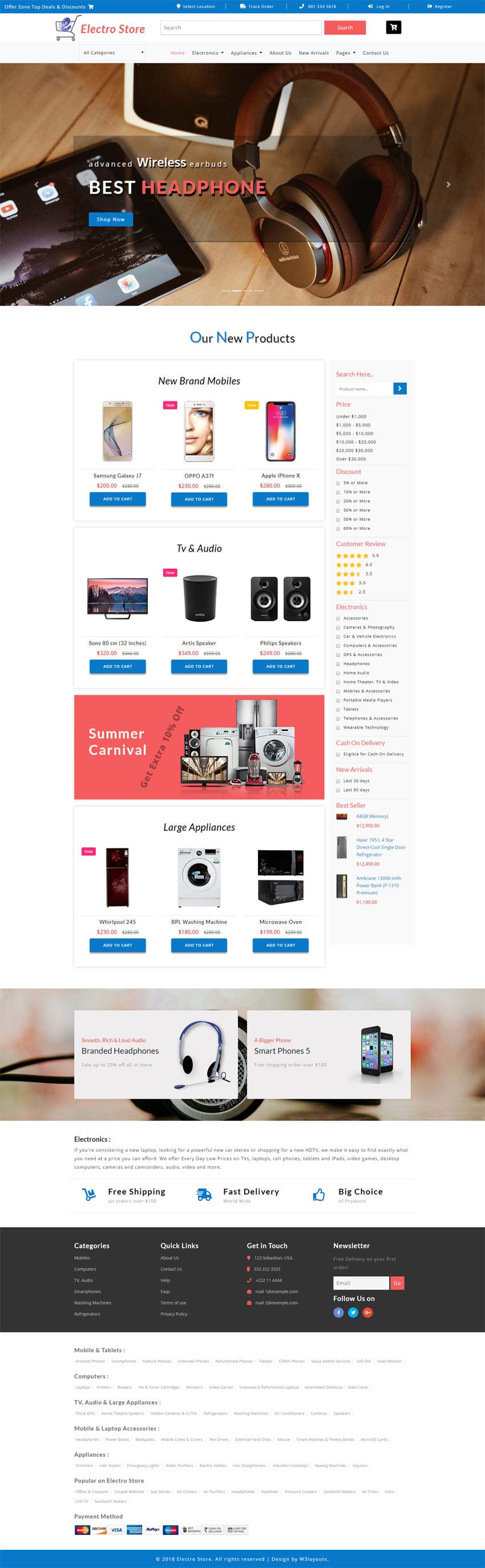 Electro Store Full Screenshot