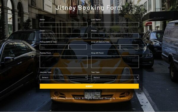 Jitney booking form