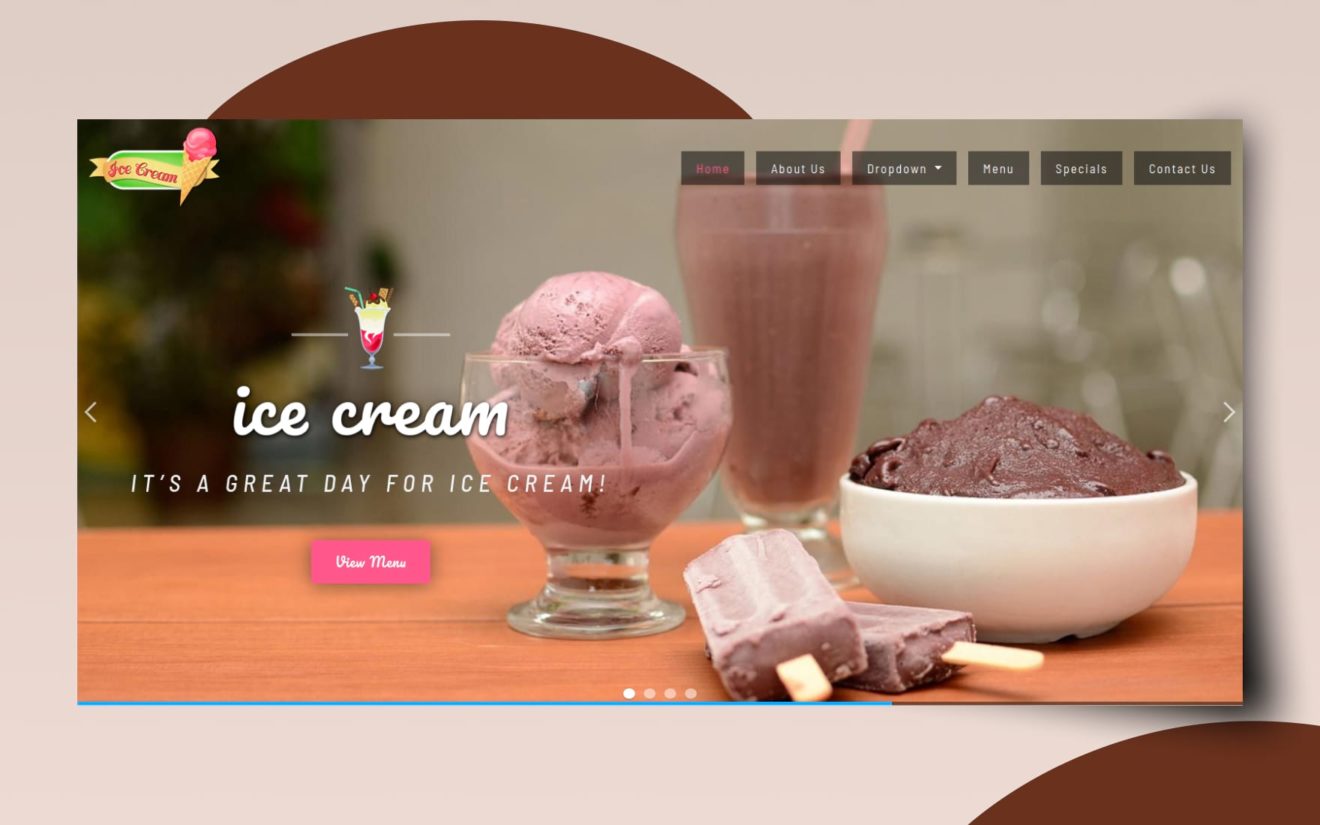 Ice Cream Hotel Category Bootstrap Responsive Web Template