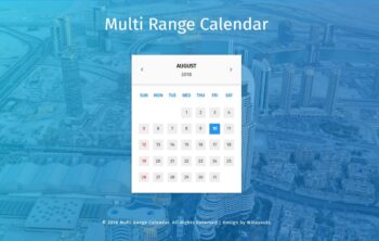 Multi Rang Widget