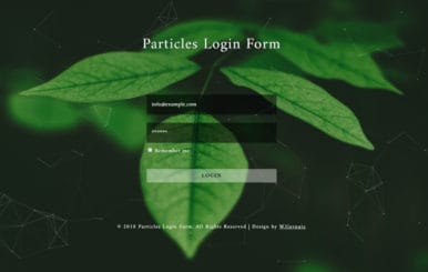 Particles login