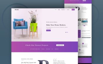 prime website template