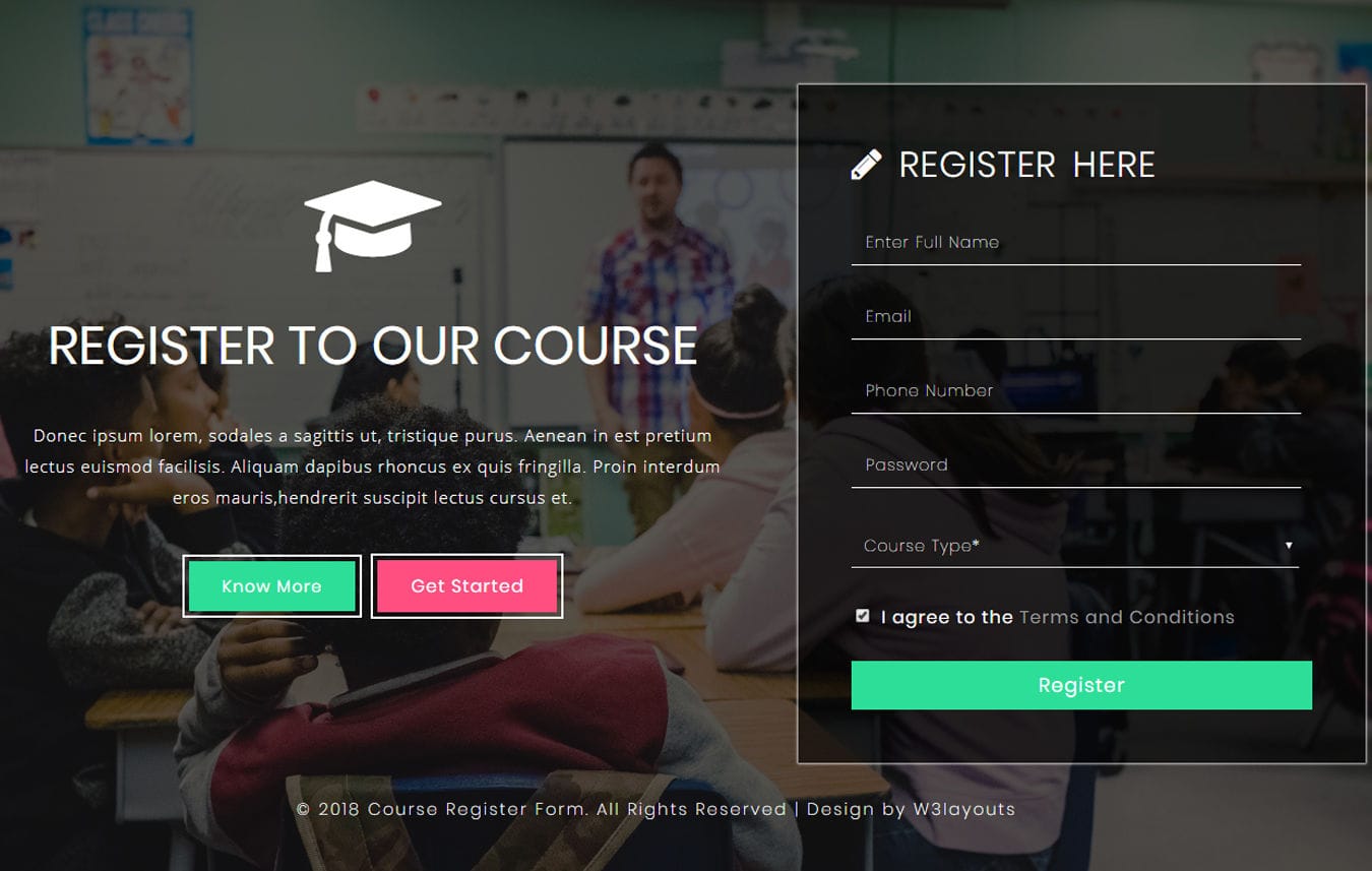 course registration eth