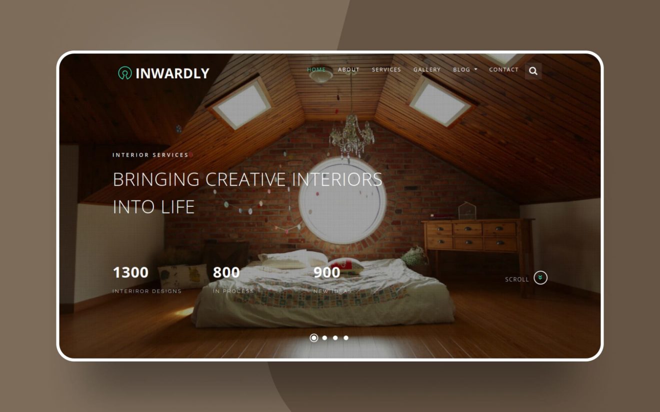 Inwardly Interior Category Bootstrap Responsive Web Template