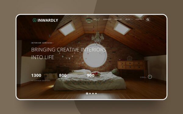 inwardly website template