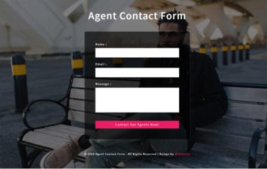 Agent Contact Form