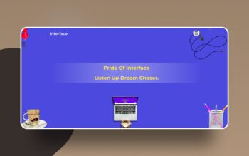 interface website template