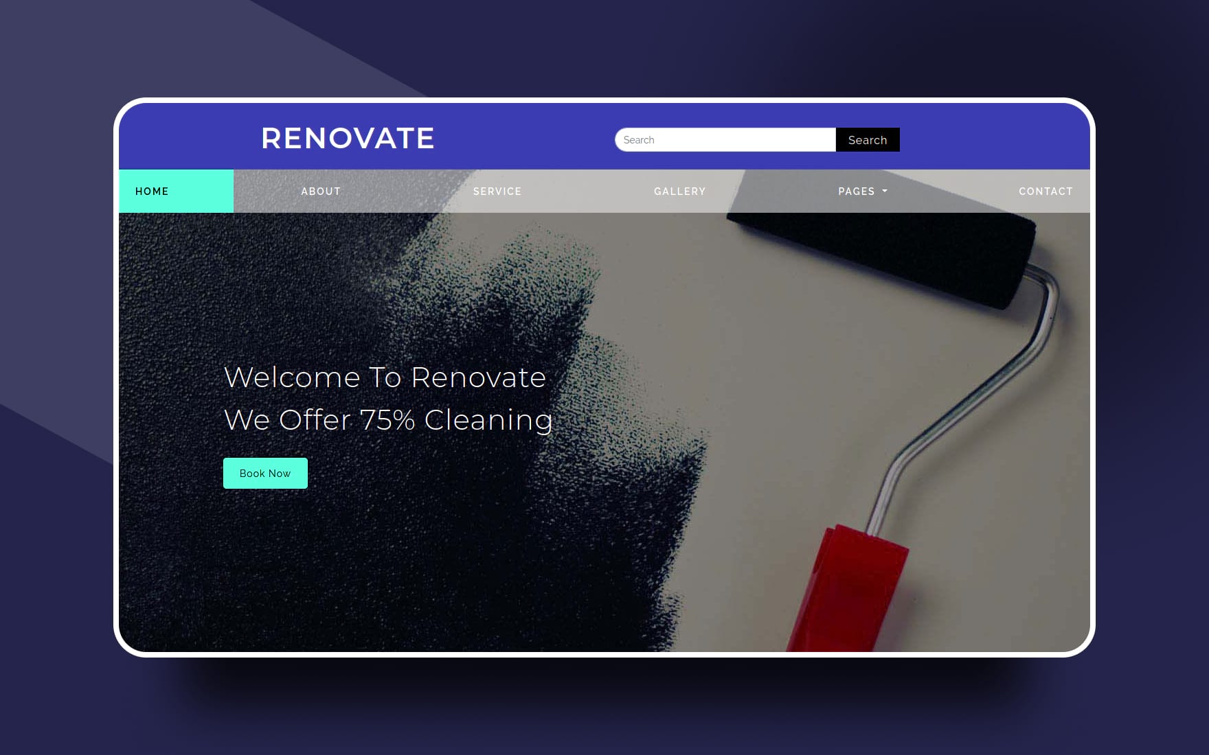 renovate website template