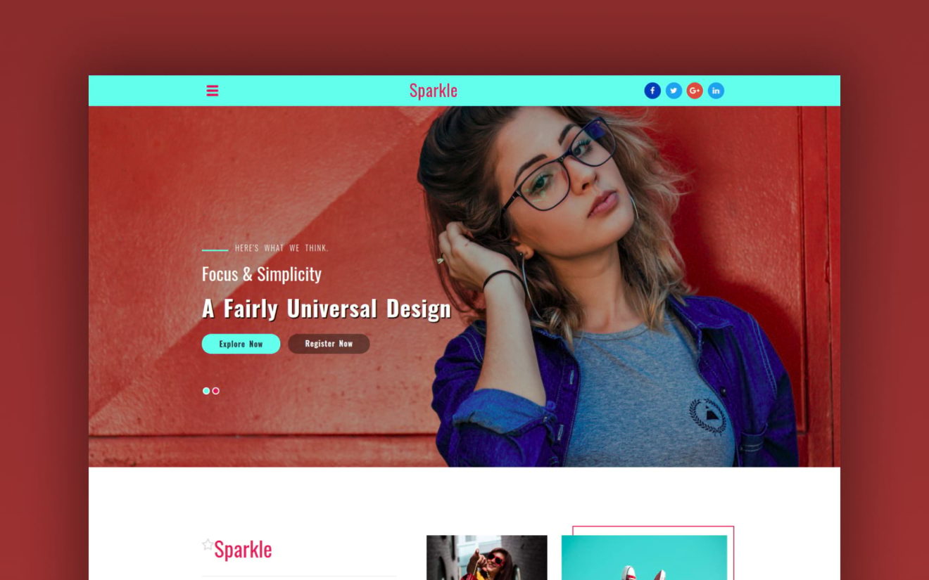 Sparkle a Fashion Category Bootstrap Responsive Web Template
