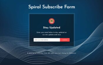 Spiral Subscribe Form