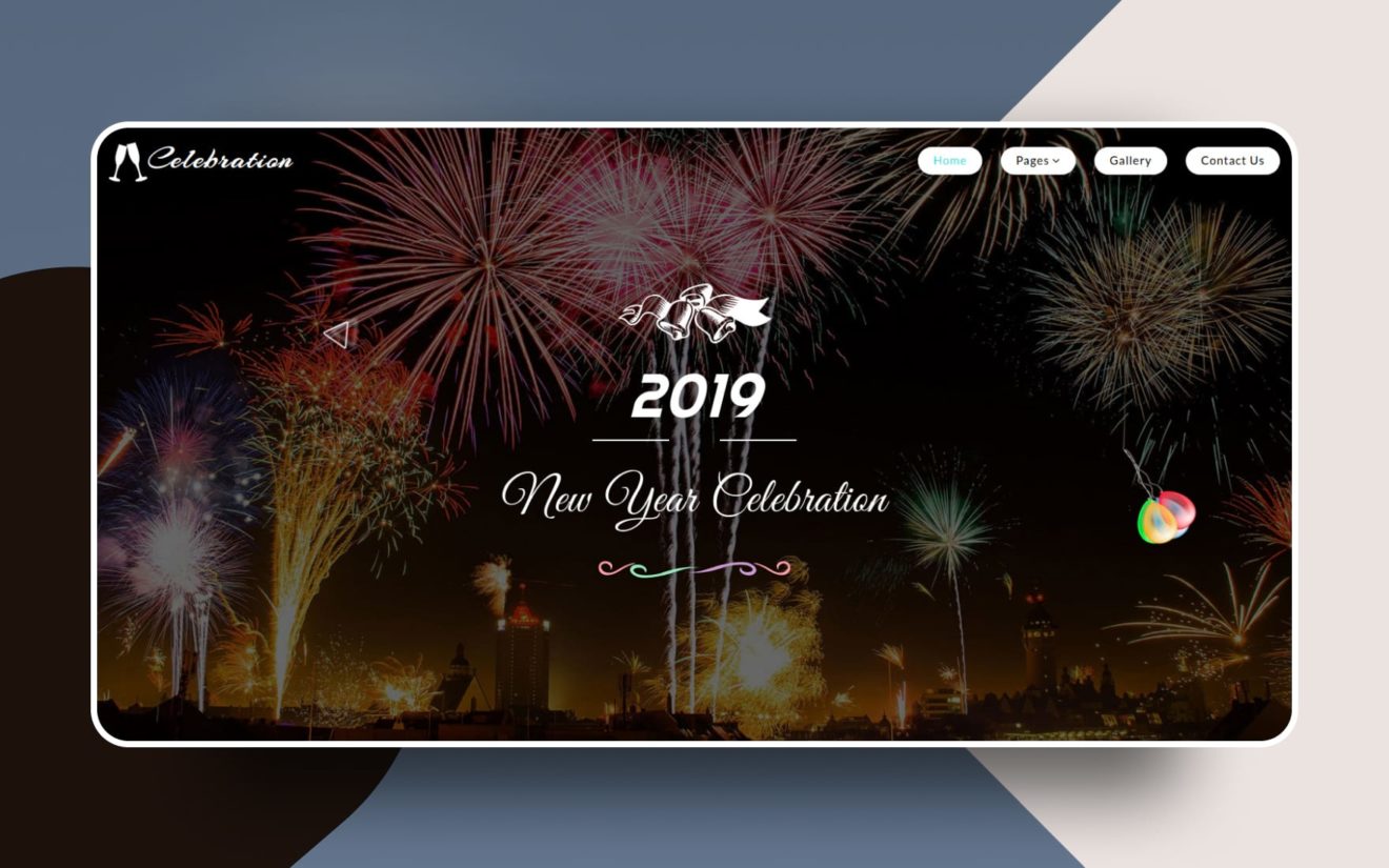 Celebration an Entertainment Category Bootstrap Responsive Web Template