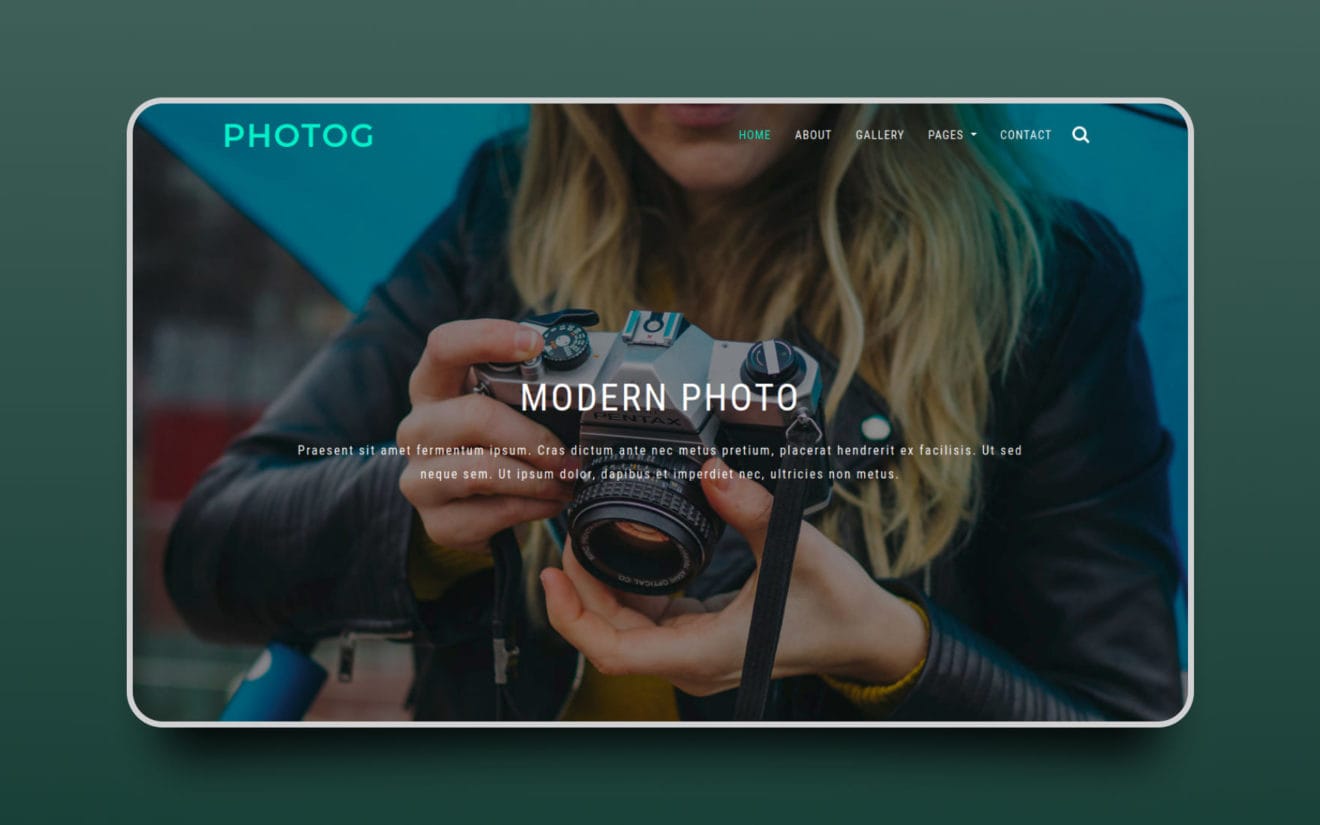 Photog a Photo Gallery Category Bootstrap Responsive Web Template