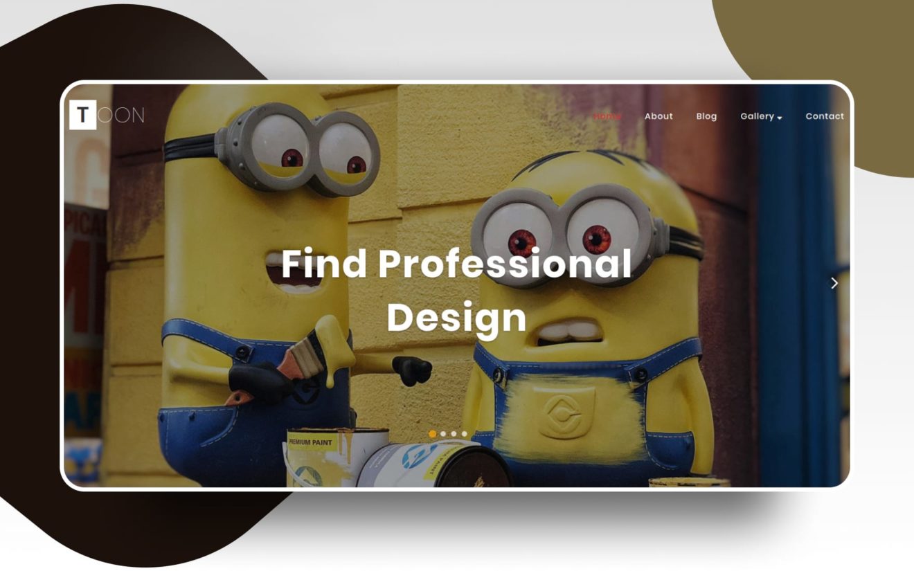 Toon Entertainment Category Bootstrap Responsive Web Template.