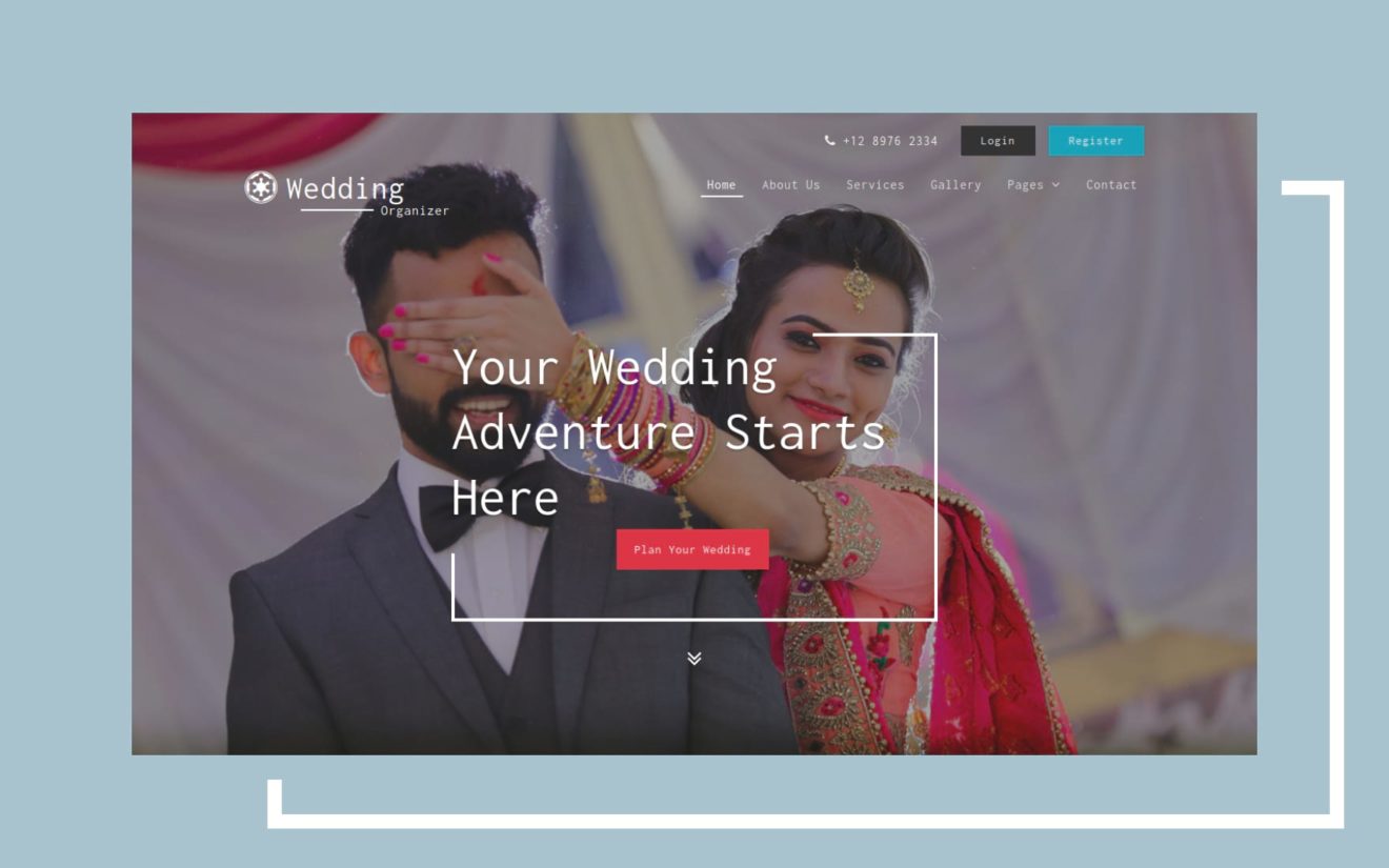 Wedding Organizer – Wedding Category Bootstrap Responsive Web Template