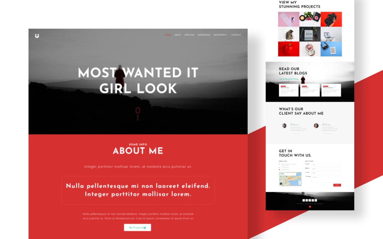 Precise Personal Bootstrap Responsive Web Template