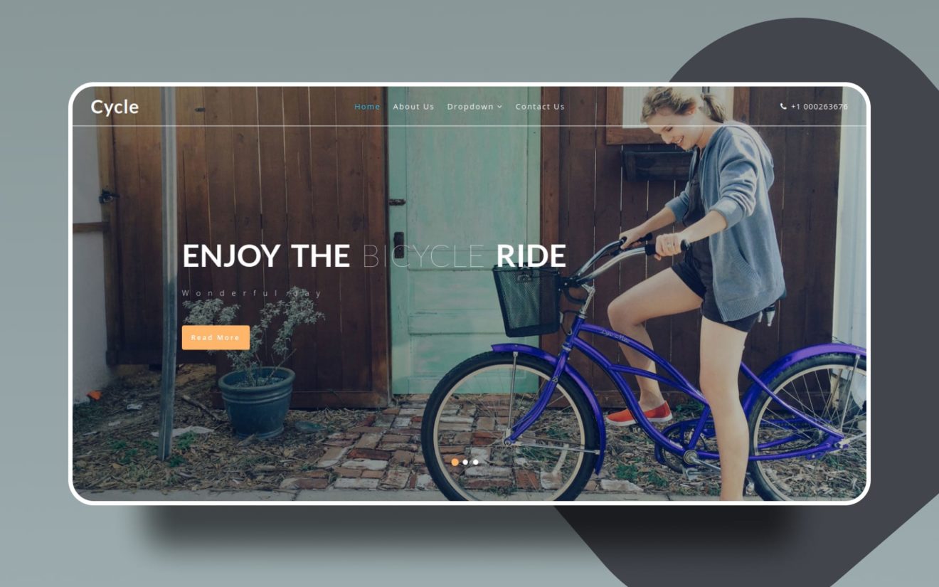 Cycle a Sports Category Flat Bootstrap Responsive Web Template
