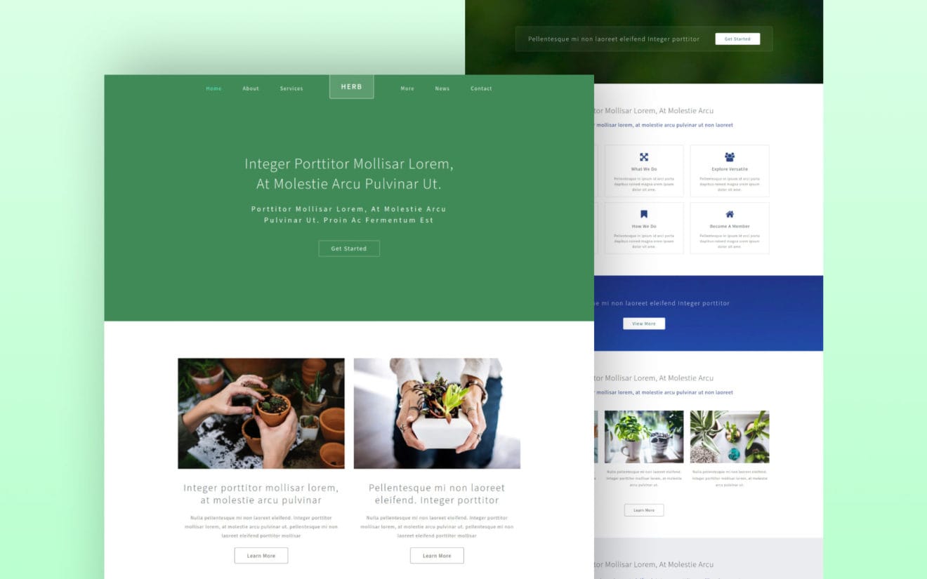 Herb – Agriculture Category Bootstrap Responsive Web Template