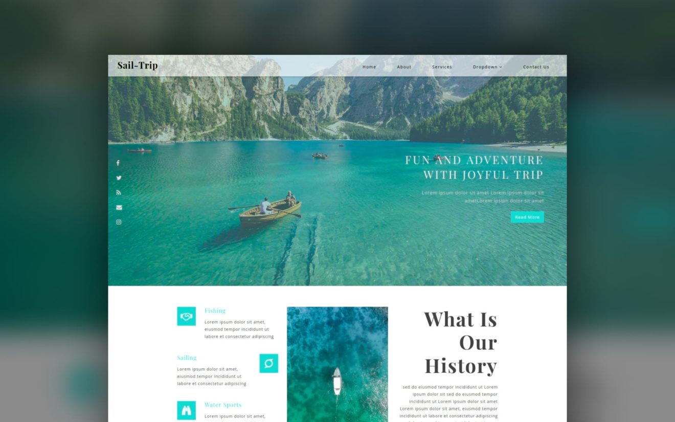 Sail Trip a Travel Category Bootstrap Responsive Web Template