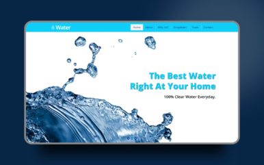 water website template