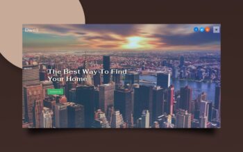 dwell website template