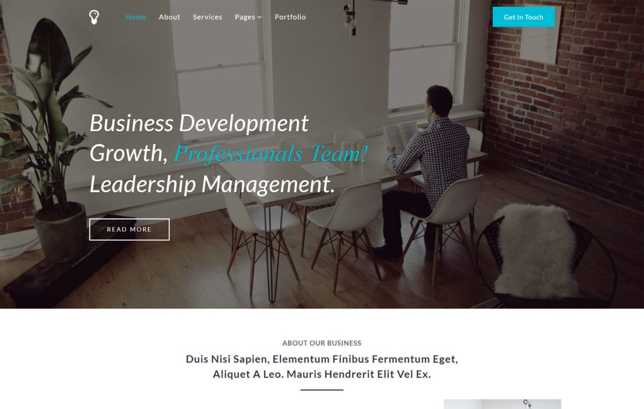 Leadership a Flat Bootstrap Responsive Web Template
