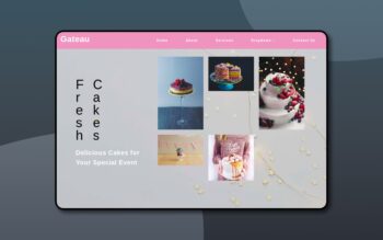 gateau-Boostrap-website-templates