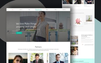 realness website template