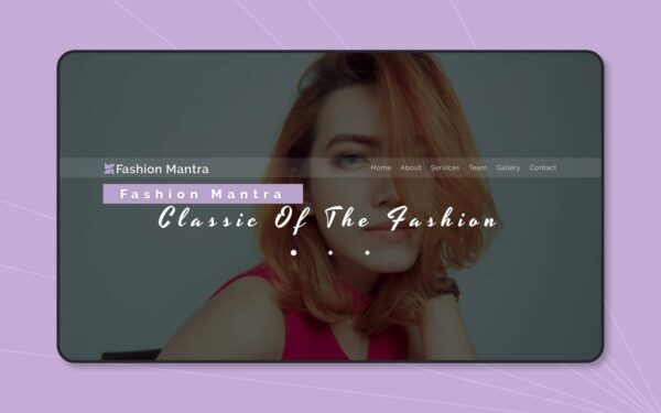 Fashion-mantra-Boostrap-website-templates