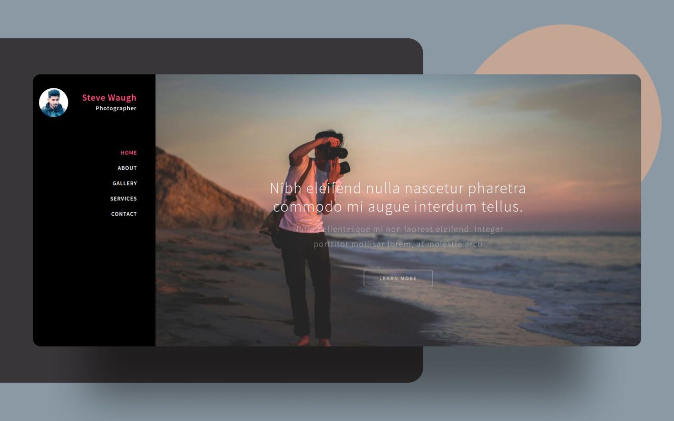 Polaroid a Photography Category Flat Bootstrap Responsive Web Template