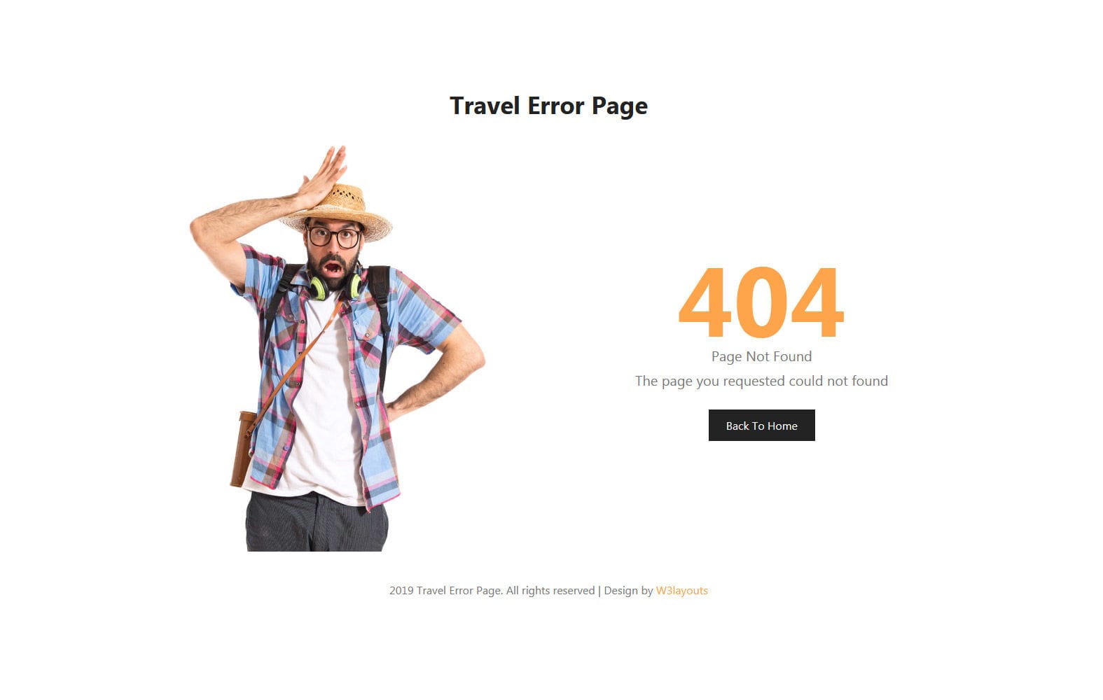 Travel error page featured image