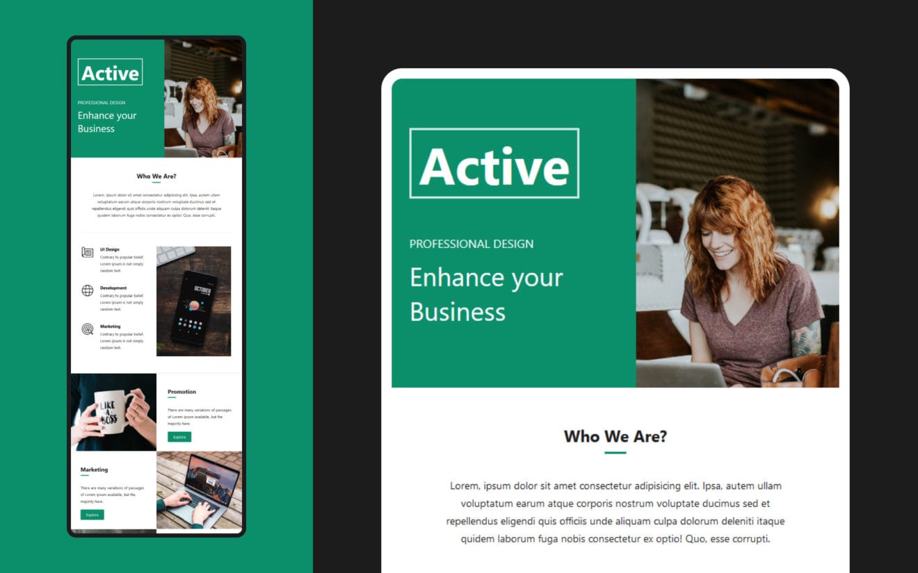 Active – Multipurpose Responsive Email Template