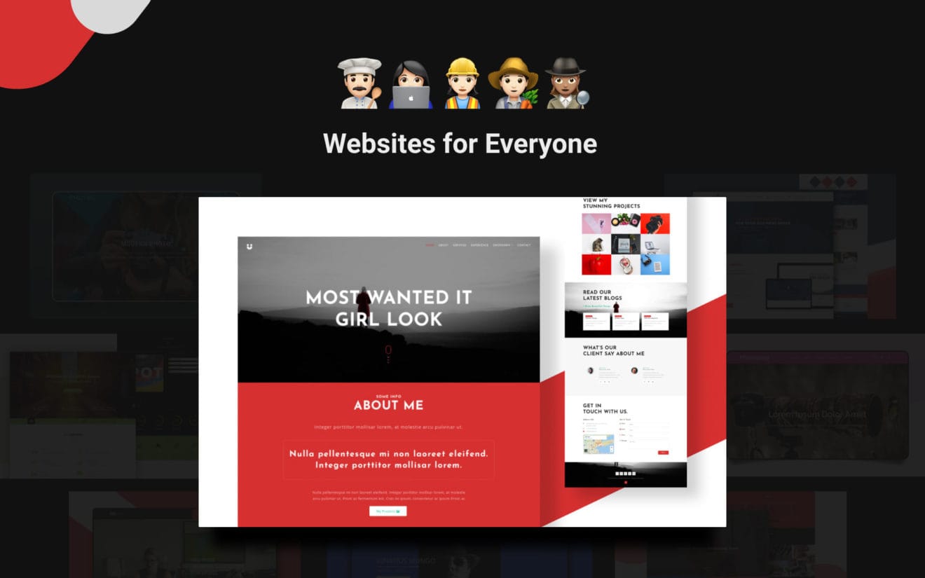 20 Best Personal Website Templates for everyone