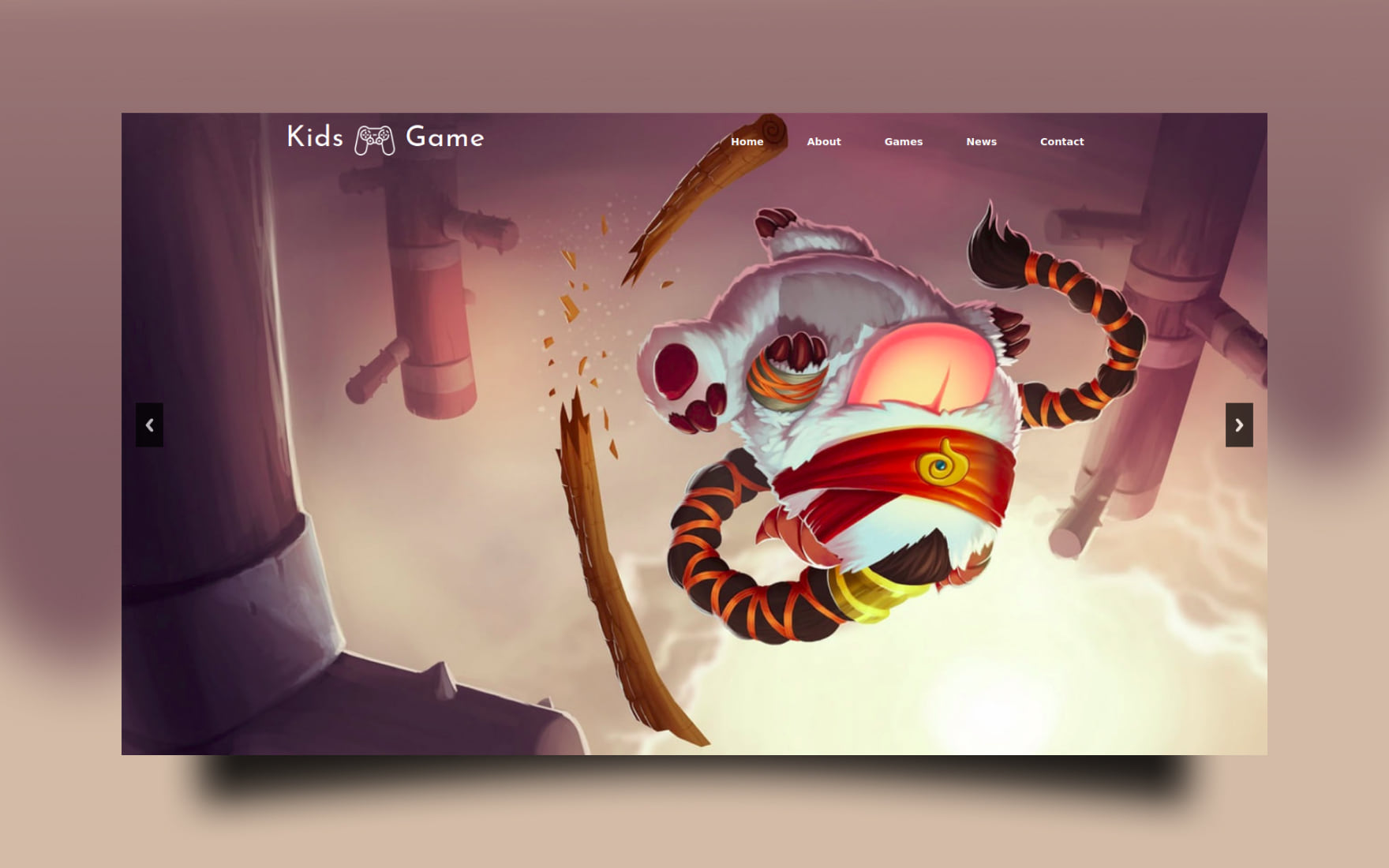 Video Game Awards Gaming Website Template  Video game awards, Video games  for kids, Online game websites