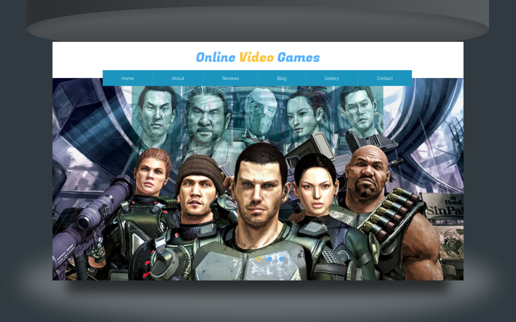 Video Game Awards Gaming Website Template » W3Layouts