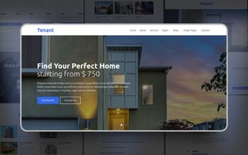 tenant website template