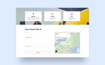bright contact form