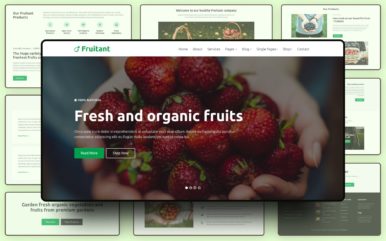 fruitant premuim website template